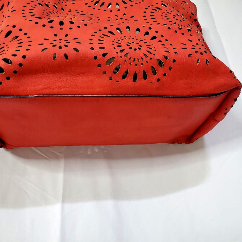 Echo Design Orange Or Silver Reversible Beach Bag… - image 7